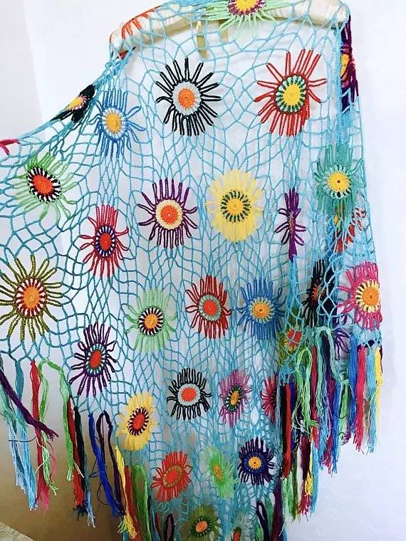 亲手给妈妈钩帽子,送妈妈母亲节礼物披肩