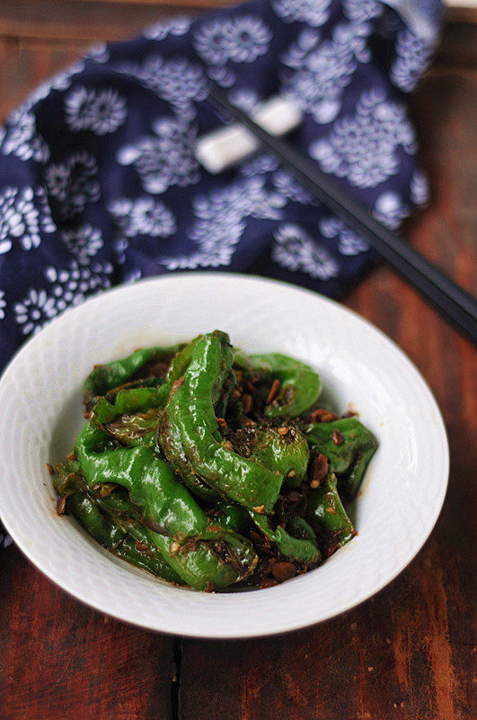 螺丝椒炒豆豉,豆豉爆螺丝椒