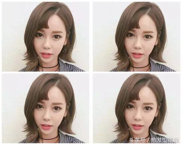 方圆脸适合剪中分短发吗,圆脸中分短发怎么烫才好看