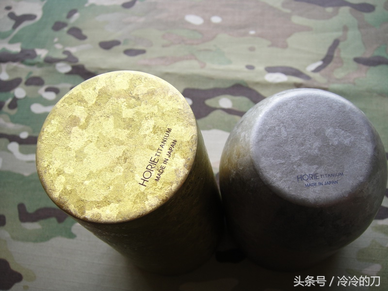 日本雪峰双层钛杯,高颜值的钛杯