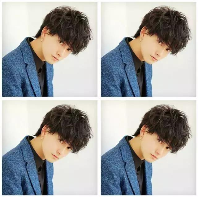 男士蓬松定位烫发图片,男士蓬松定位烫发型