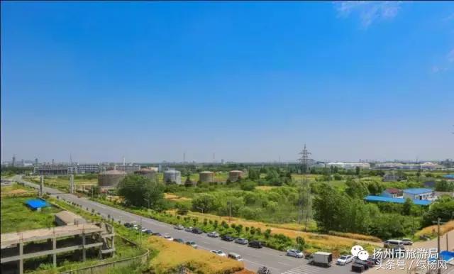 美爆了晚霞中的扬州,美丽的大扬州美景