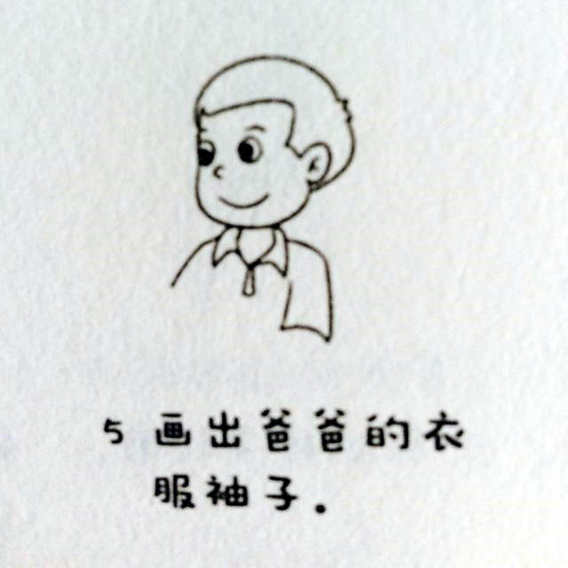 爸爸简笔画头像最简单,爸爸的家庭地位简笔画