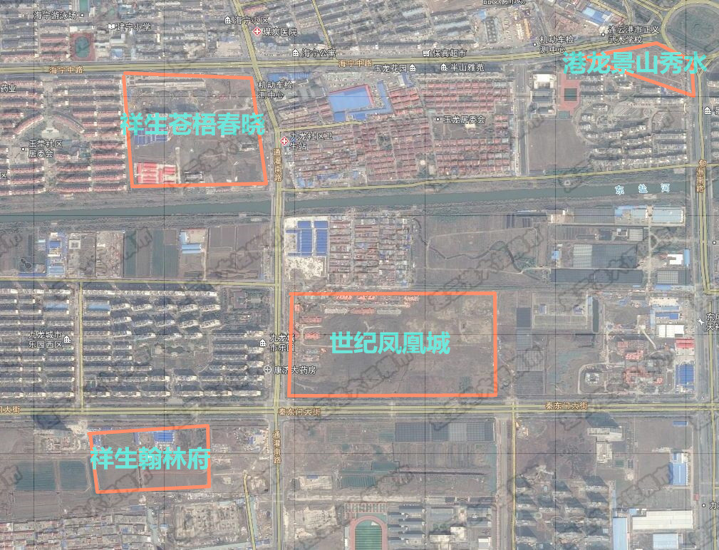 连云港新开楼盘预售信息,连云港正在建设的楼盘