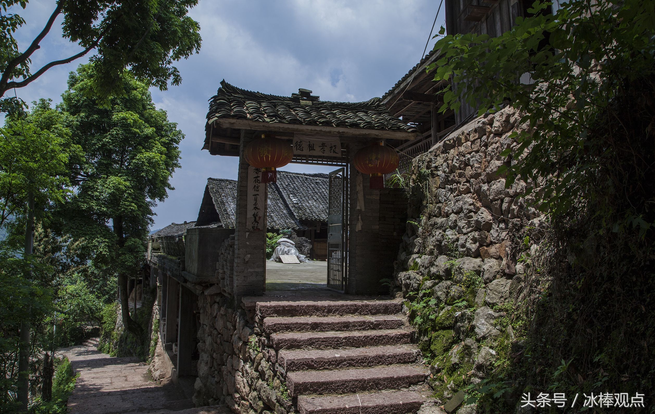 藏在贵州大山深处的惊艳之美,隐藏在贵州大山里的古寨