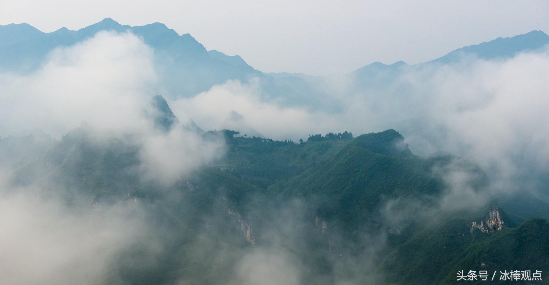 藏在贵州大山深处的惊艳之美,隐藏在贵州大山里的古寨