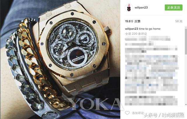 这款网红表到底有什么魔力鹿晗吴奇隆潘玮柏都被圈粉