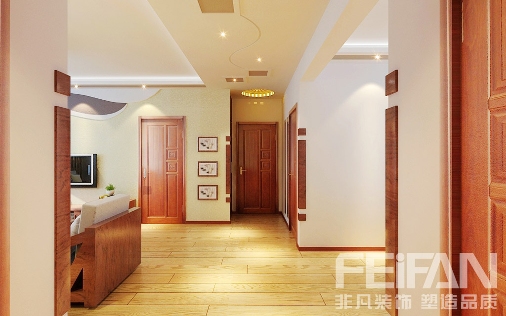 大庆非凡装修工厂店奥林小区装修效果图欣赏