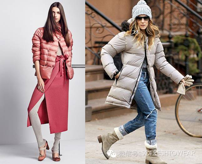 穿起来让人惊艳的羽绒服,羽绒服也要有高颜值