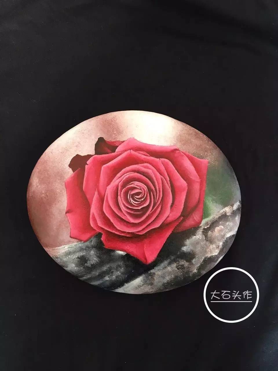 零基础学手绘石头画,手绘之家图片