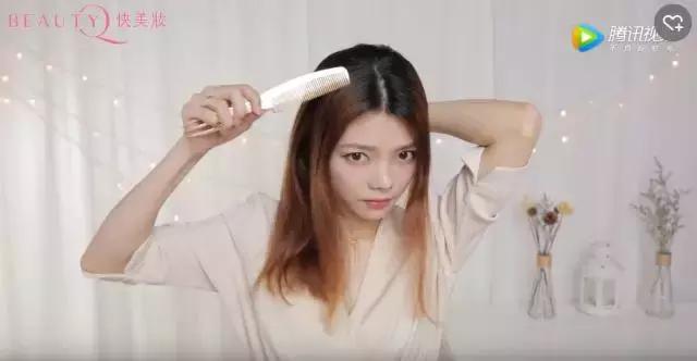 中长发不用打理的发型,不长不短满头卷打理方法