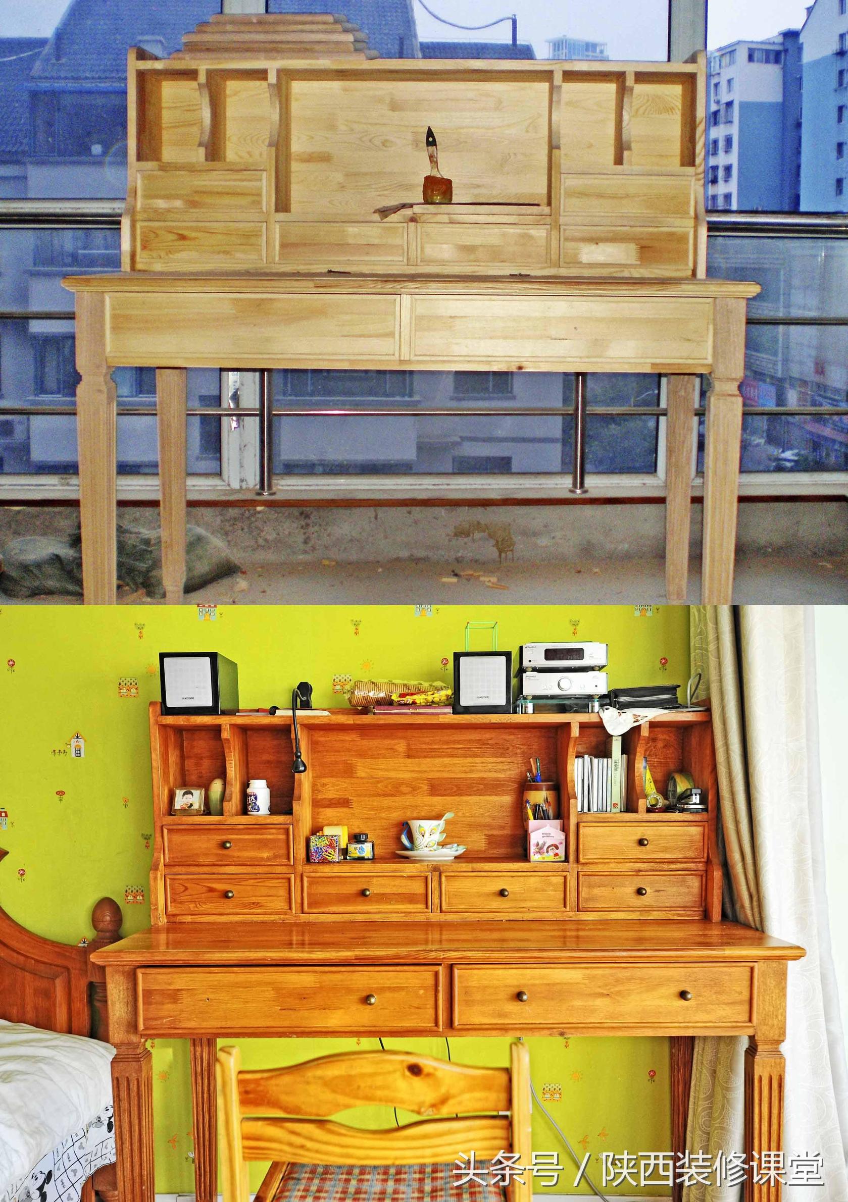 168平美式乡村复式住宅，全手工家具