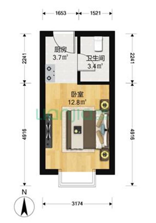 最流行的loft户型图,顶级loft户型