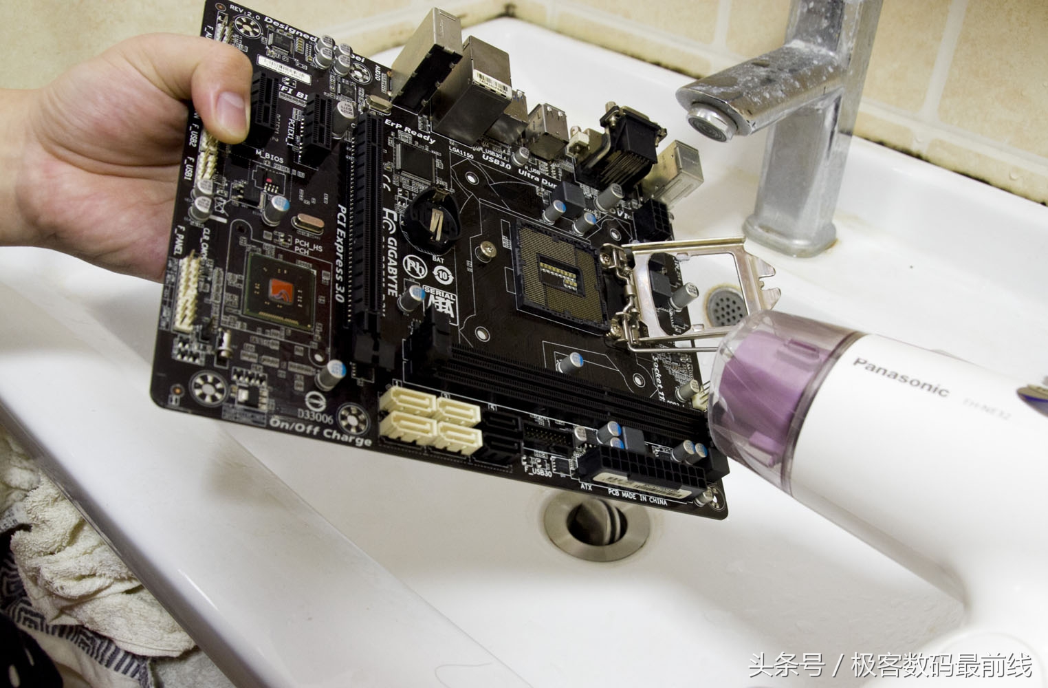 除尘强制症，端午技嘉B85洗澡记