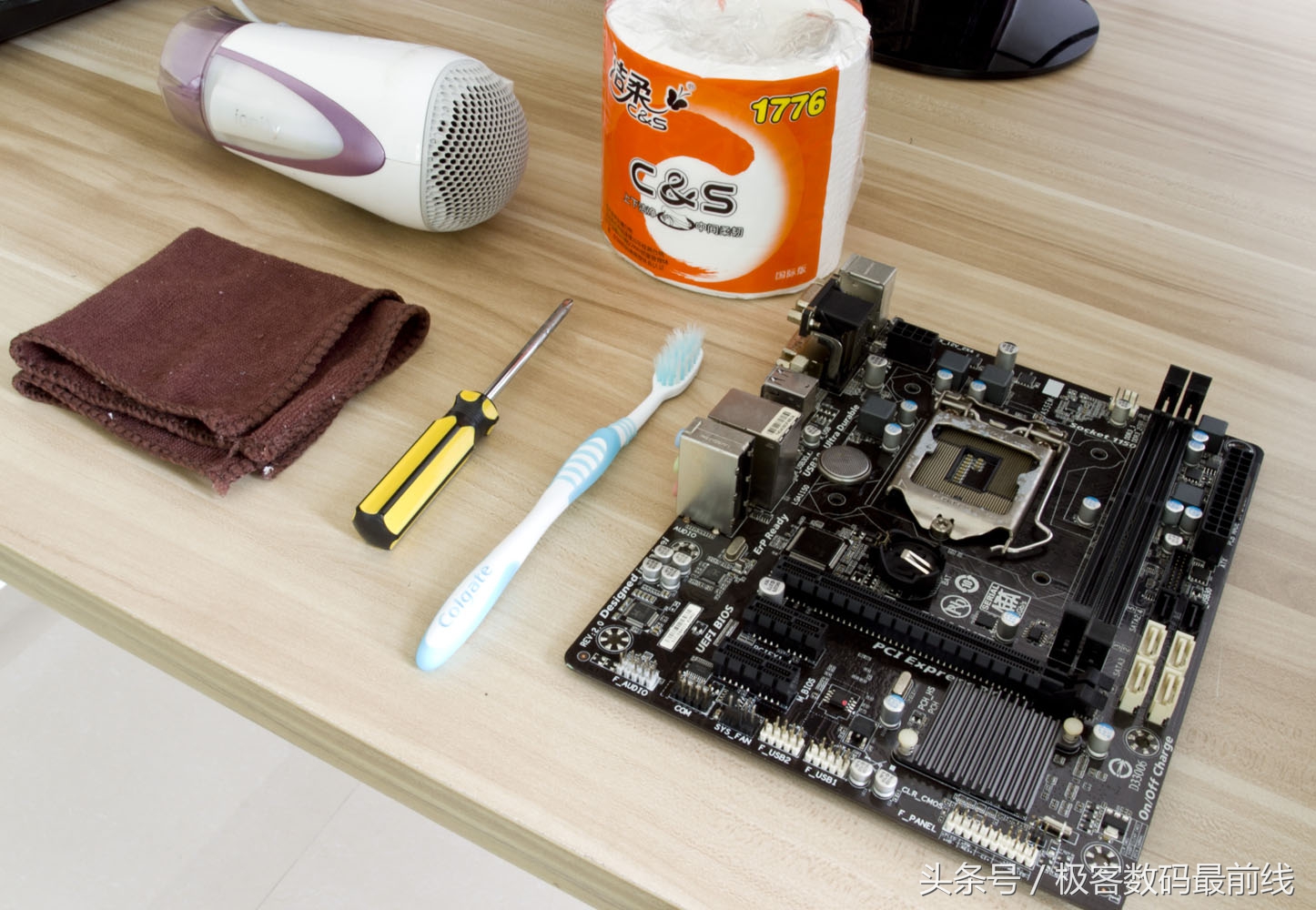 除尘强制症，端午技嘉B85洗澡记