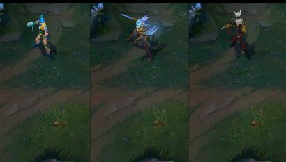 LOL锐雯三大皮肤评测，天使之刃QA竟是最强