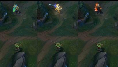 LOL锐雯三大皮肤评测，天使之刃QA竟是最强