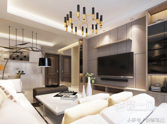 大连华润24城110平装修效果图,大连华润纯海岸装修风格