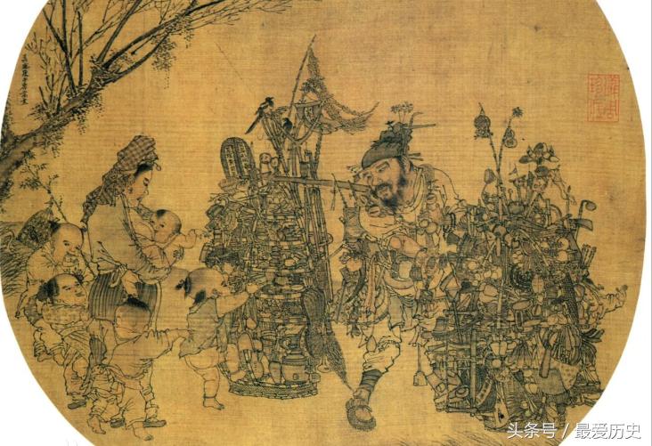 宋朝小朋友,宋代小孩玩游戏
