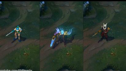 LOL锐雯三大皮肤评测，天使之刃QA竟是最强