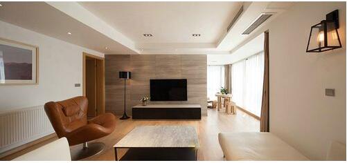 卧室的飘窗简约不简单，无锡百乐和园大三居装修实例效果图