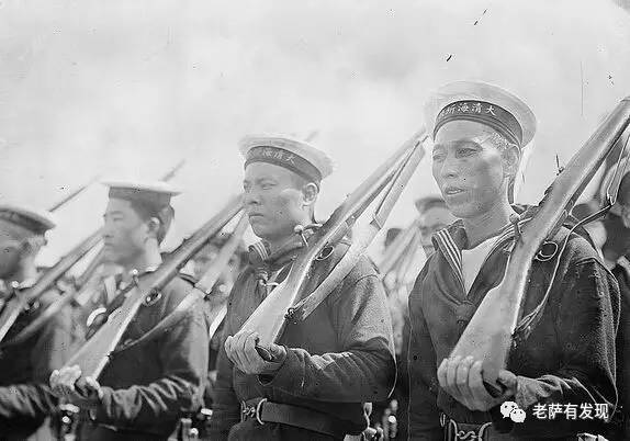 北洋军帽子,北洋水师水手帽