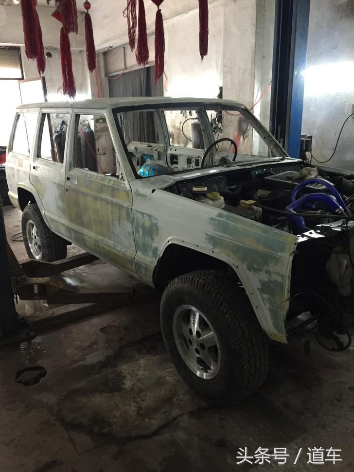 十几年的大切诺基老车整备,老款大切诺基全新车