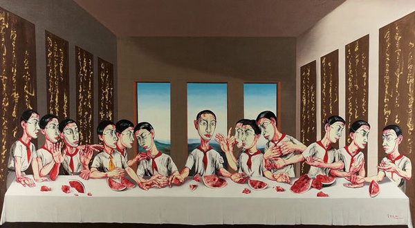 山寨版《最后的晚餐》：面具，虚伪时代的生活野心。|干货