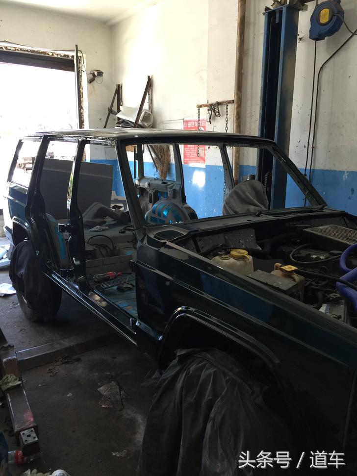 十几年的大切诺基老车整备,老款大切诺基全新车