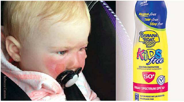 给娃买的防晒霜让一岁宝宝扔了,香蕉船防晒霜儿童
