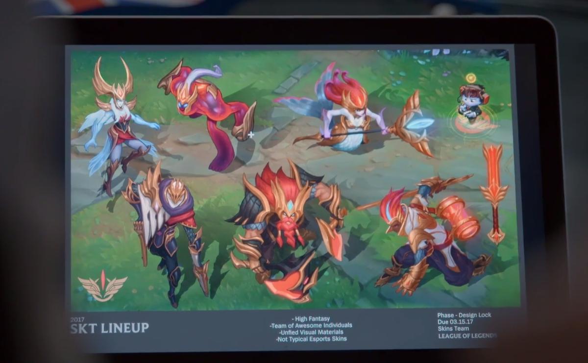 《英雄联盟》S6冠军皮肤公布Faker的皮肤比约里克还多