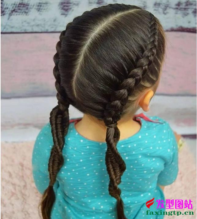 10款儿童花式编发技法合集，时尚妈咪赶快收藏起来