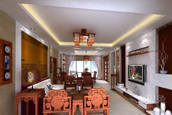 三房两厅两卫装修多少钱,三房两厅两卫装修轻奢风