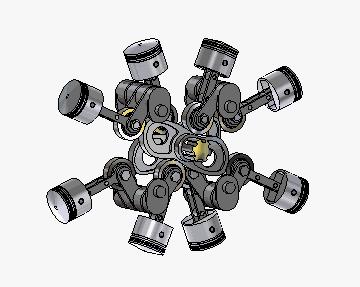 汽车部件动态原理图（动画一目了然）