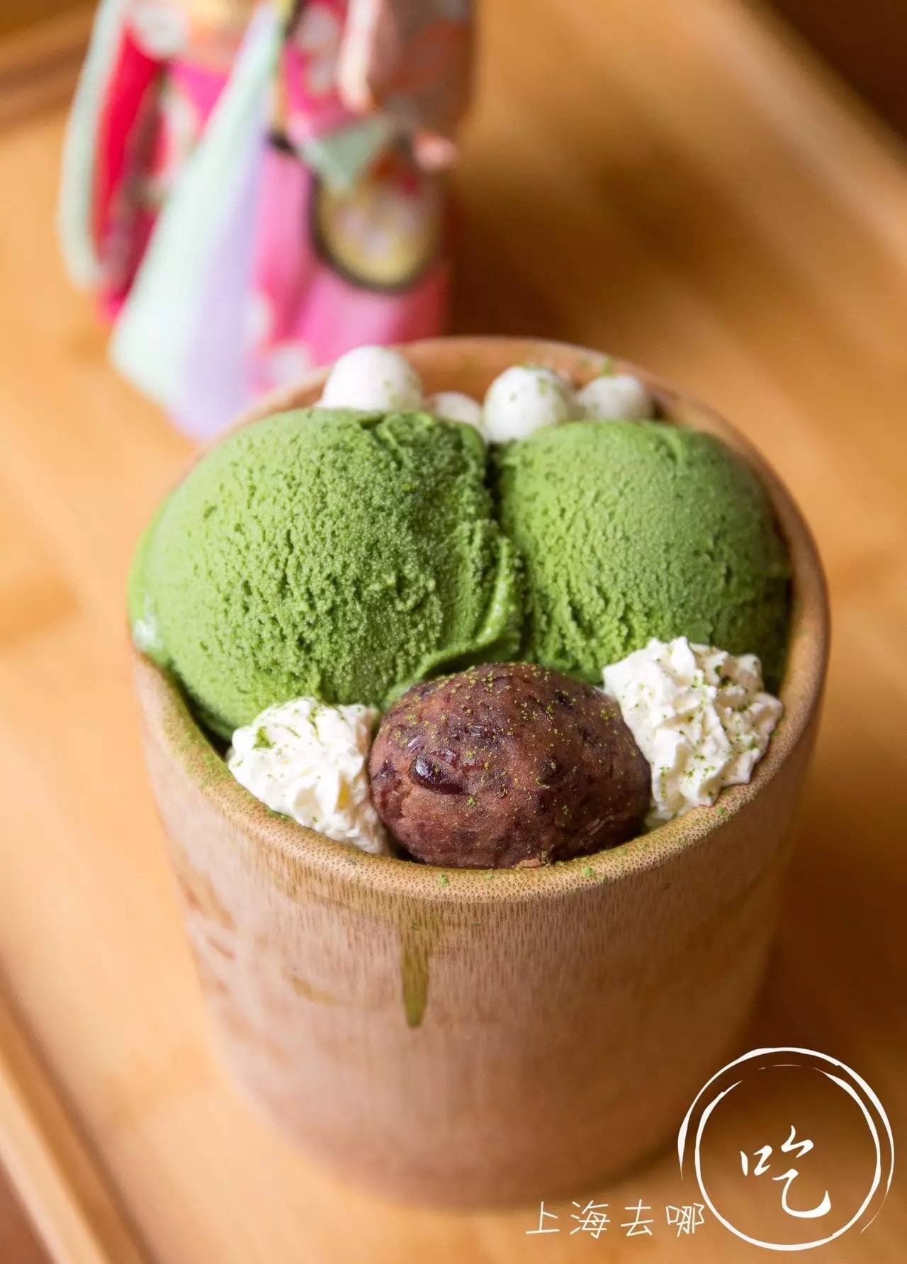 颜值*党**与抹茶控的终极绝杀！火爆ins的24k金箔冰淇淋终于来魔都啦！