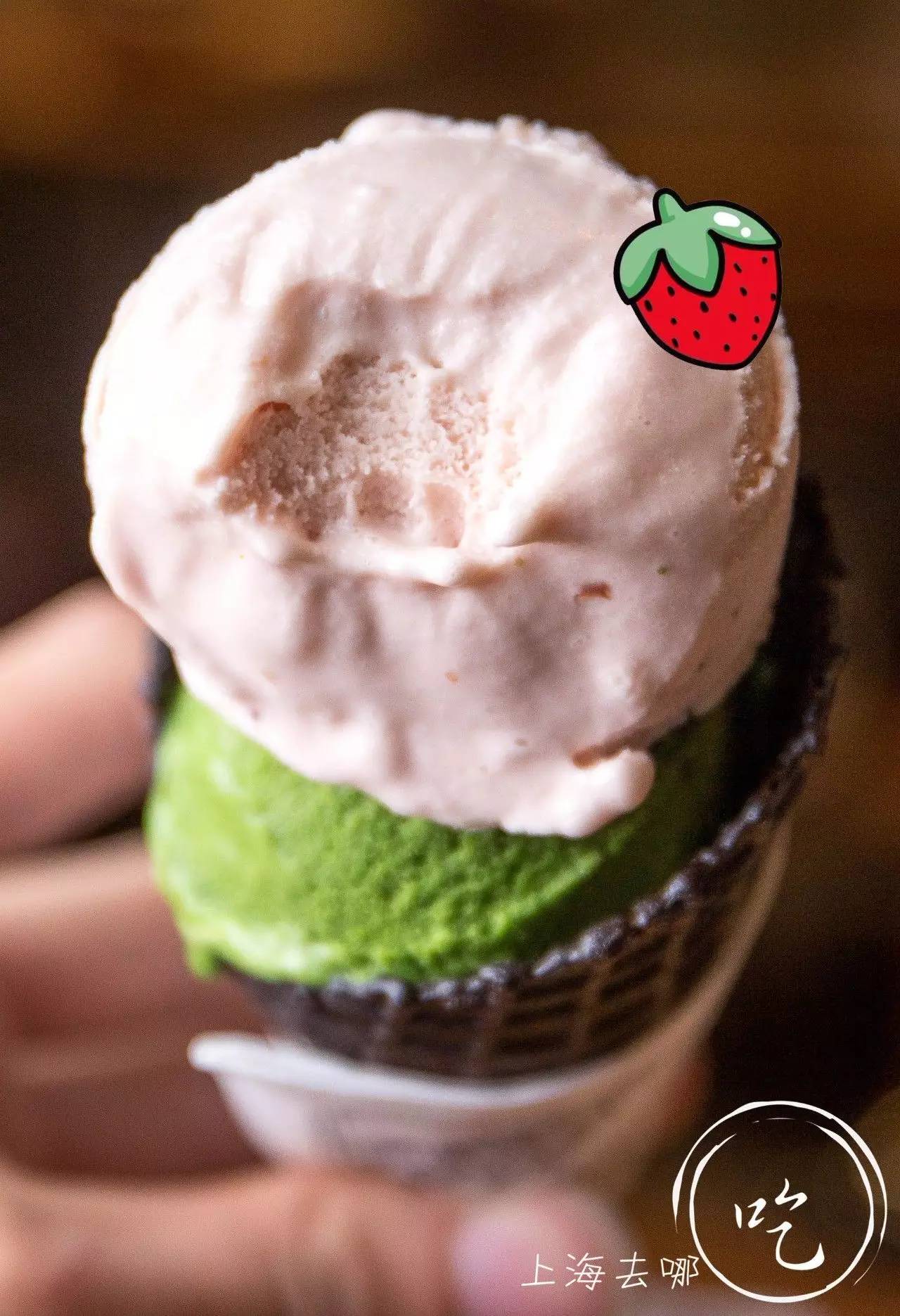 颜值*党**与抹茶控的终极绝杀！火爆ins的24k金箔冰淇淋终于来魔都啦！