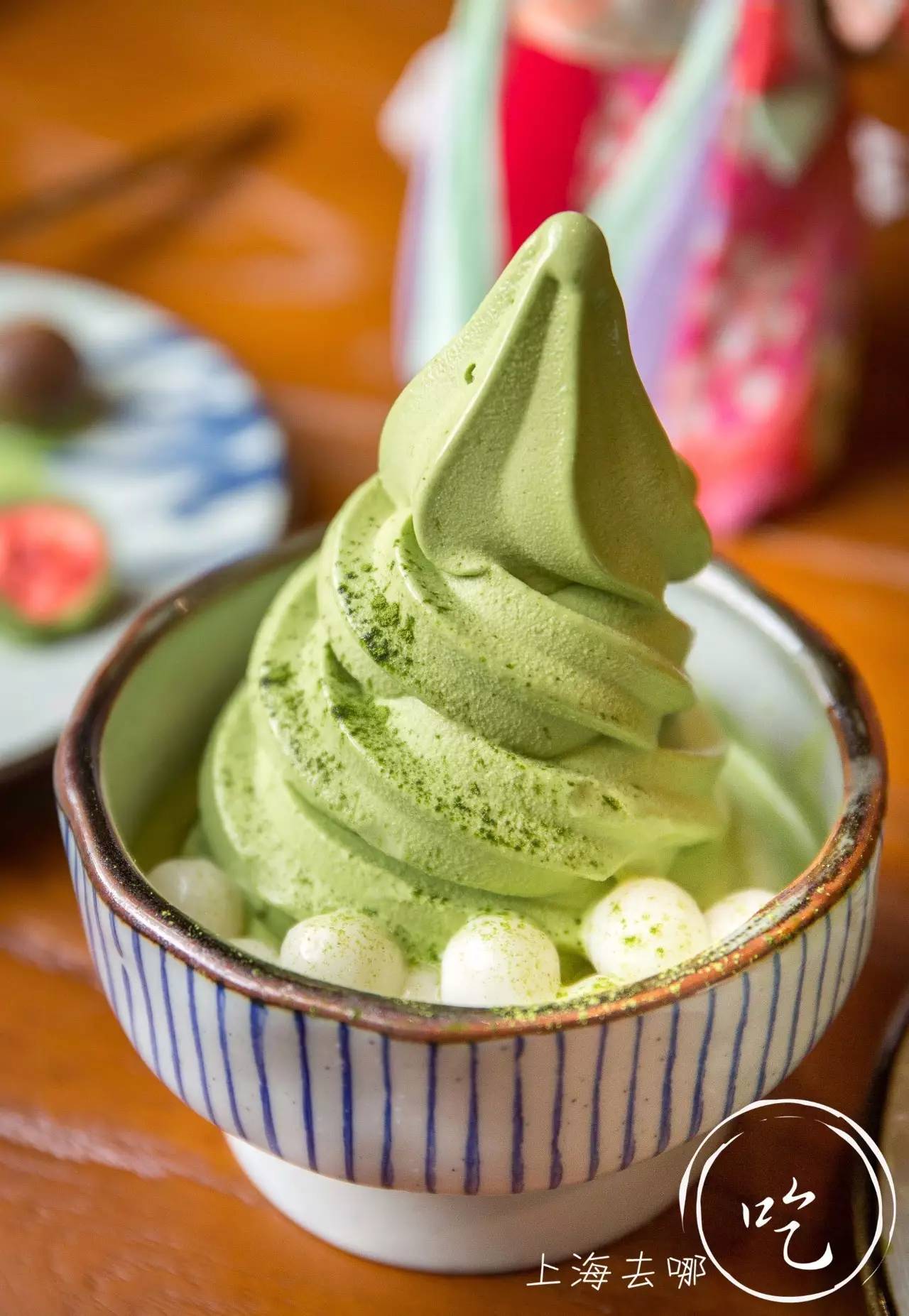 颜值*党**与抹茶控的终极绝杀！火爆ins的24k金箔冰淇淋终于来魔都啦！