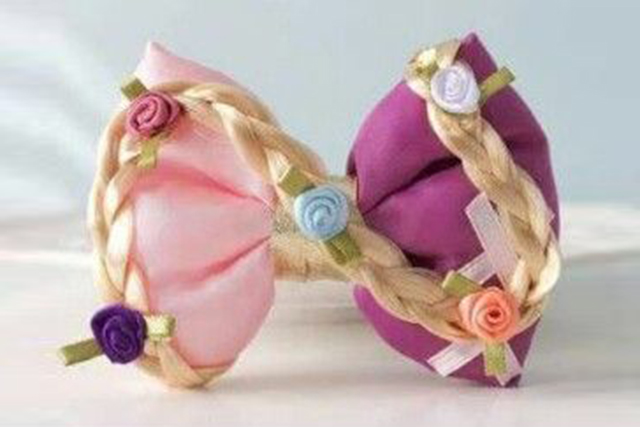 diy发夹蝴蝶结儿童,diy蝴蝶结发夹头饰网红爆款