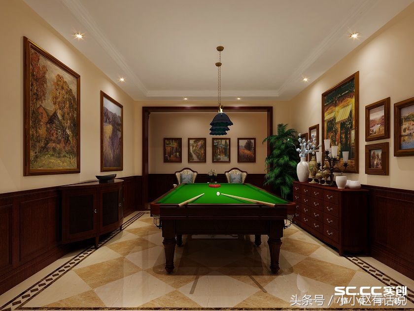 42万打造286㎡欧式风格别墅孔雀城大学里