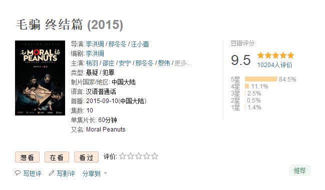 毛骗豆瓣9.7网络神剧,悬疑剧《毛骗》深度解析