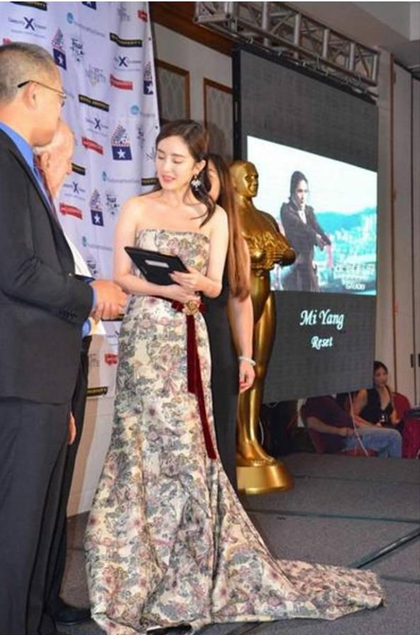 杨幂有拿过几个影后,杨幂含泪喜获首个国际影后