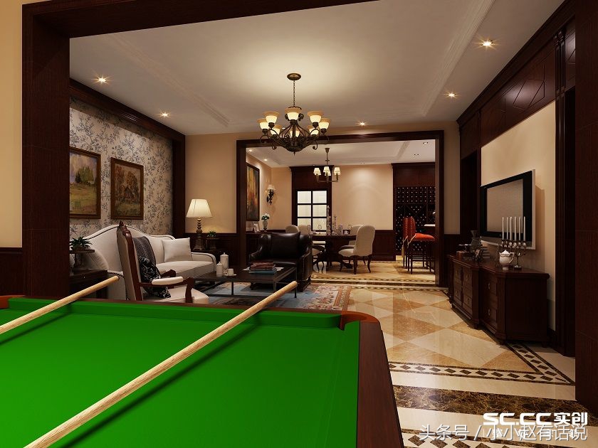 42万打造286㎡欧式风格别墅孔雀城大学里