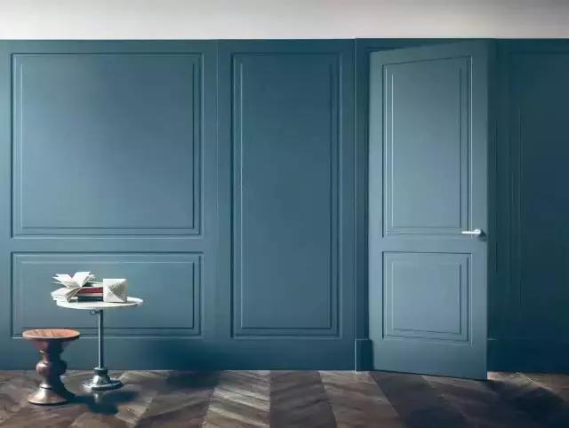 时尚经典护墙板装修效果图,小户型护墙板设计