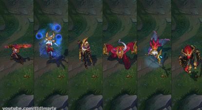 sktt1有几款冠军皮肤,sktt1最值得收藏的皮肤