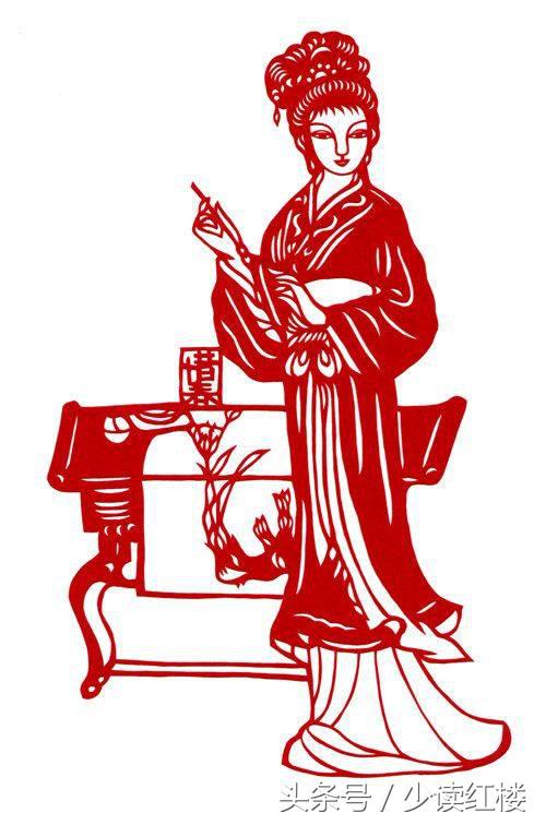 红楼梦金陵十二钗剪纸教学视频,剪纸金陵十二钗群芳图