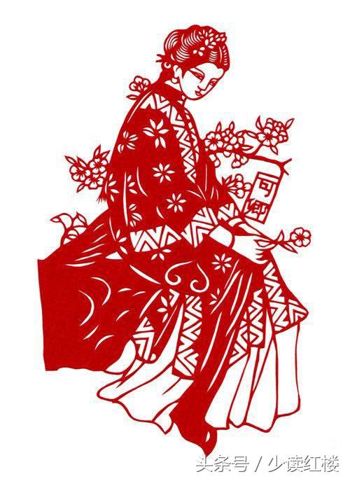 红楼梦金陵十二钗剪纸教学视频,剪纸金陵十二钗群芳图