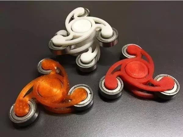 好玩的3d打印指尖陀螺,3d打印指尖陀螺蓝绿