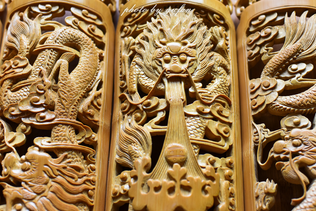 木雕石雕见得多了，竹雕你有没有亲身感受一下？