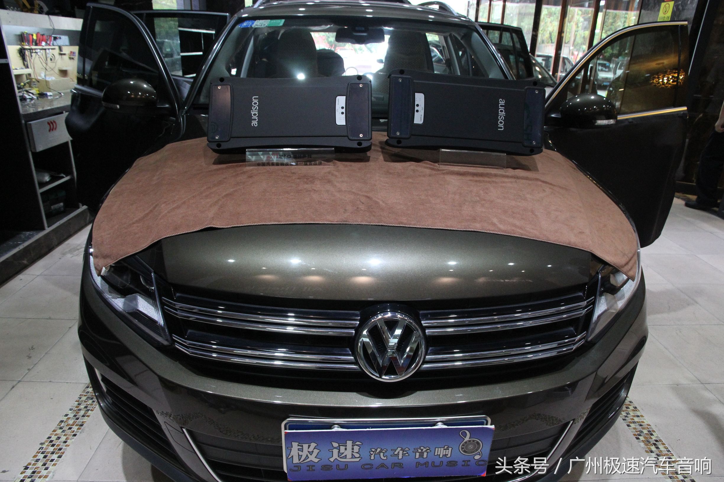 大众途观改音响,老途观更换2万元的音响