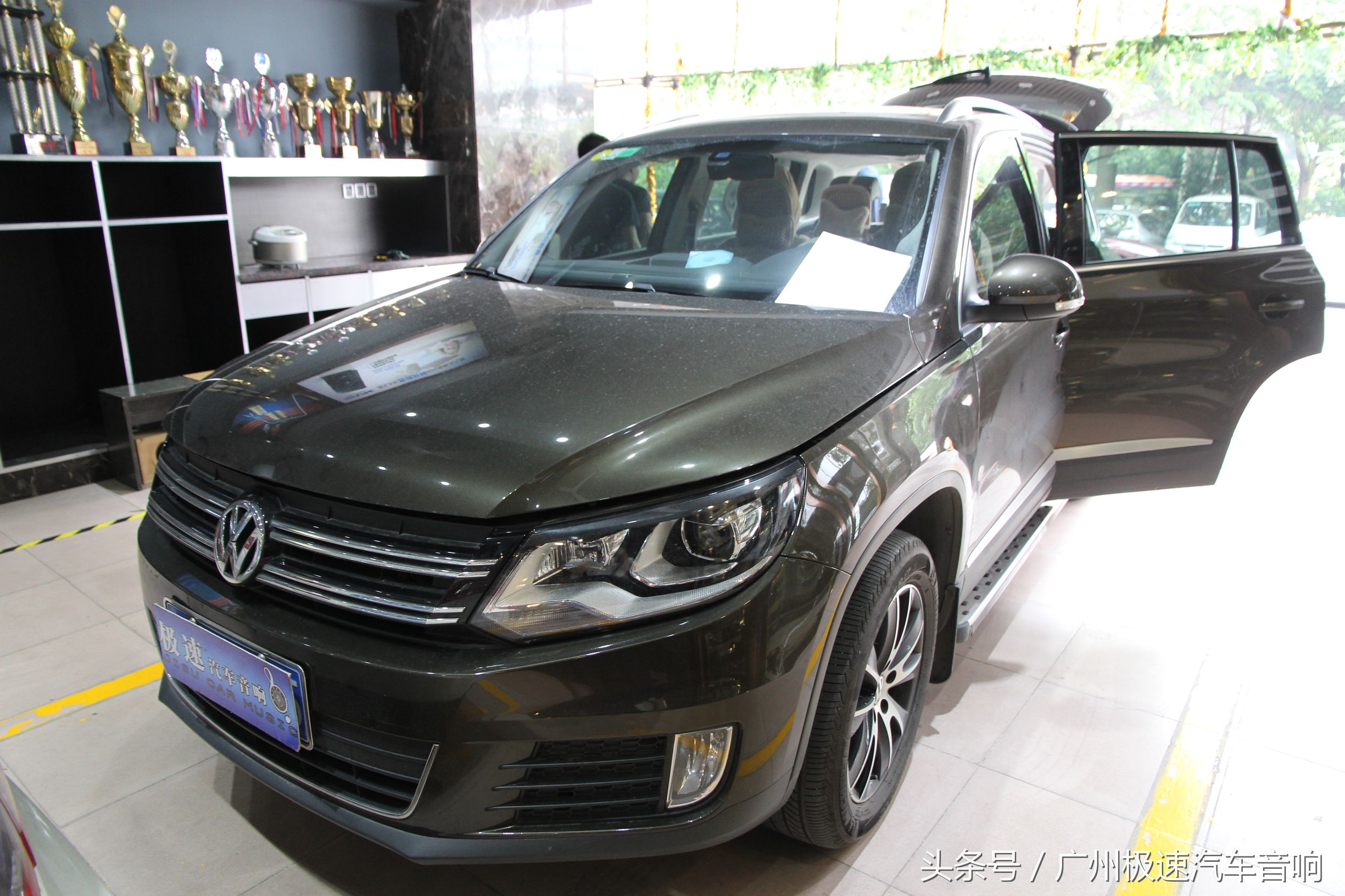 大众途观改音响,老途观更换2万元的音响